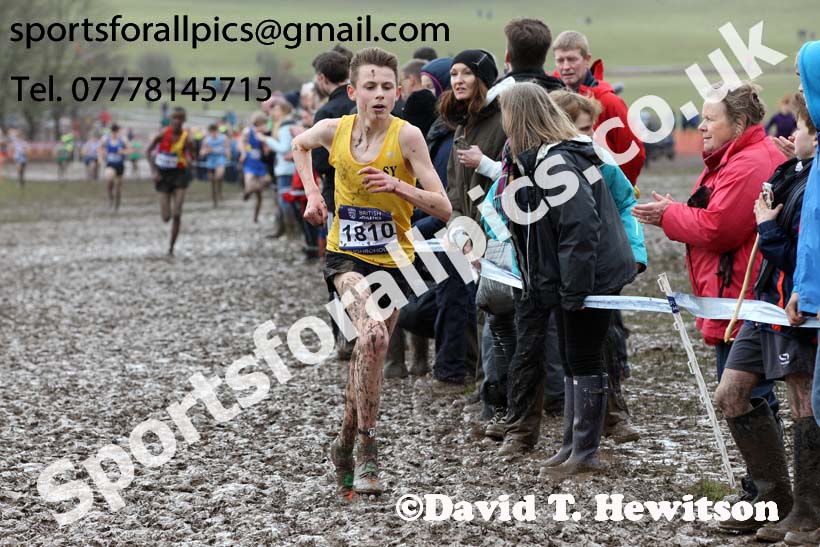 Boys under-15s 2018 British Inter Counties Cross Country Champs., Prestwold Hall, Loughborough. Photo: David T. Hewitson/Sports for All Pics